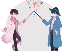 오소마츠상 낙서