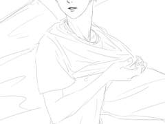 170326 스가침대낙서