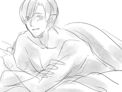 앤깨님 잘자요 낙서