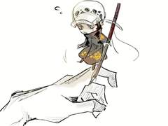 [원피스] 내 손 위의 로우