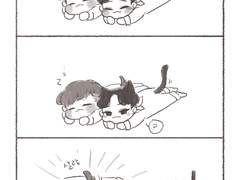 [백첸] 살랑살랑 'ㅅ')('w'