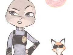 [닉주디] 도넛도둑