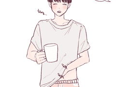 녤윙 아침 인사