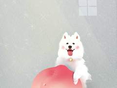 사모예드 피치 녤