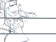 [2]칠복신 카라마츠 볼 쓰다듬고싶다