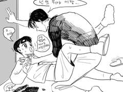 뱀파이어 세 X 이사온 면