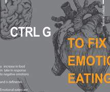 Ctrl G(감정적 허기 극복 프로젝트)포스터