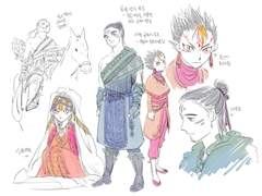 [동서/썰] 유목부족AU 약탈혼 이야기