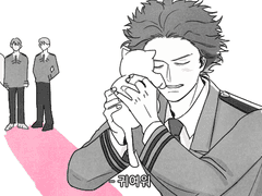 [리퀘박스] 길고양이한테 무장해제당한걸 오지로랑 모노마 한테 들키는 신소