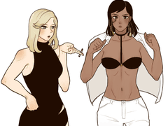 트친님 그림 내그림체로 그리기!!1