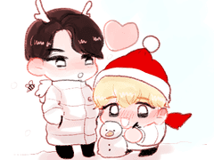 눈사람 만드는 판윙