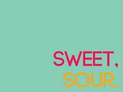 Sweet, Sour, Salty, Bitter