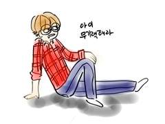 과고생이 그림 그리네요