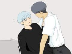 밀어붙이는 연하