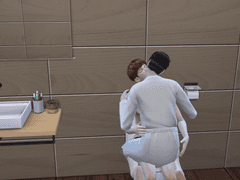 [백도] 화장실에서 (sims)