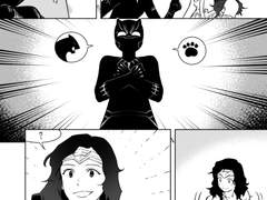 [블랙팬서&원더우먼]블팬이 원더를 만났을 때