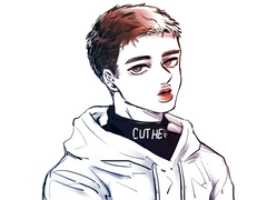 애덜 얼굴그리는 연습한거