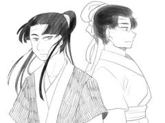 인물 이미지 잡기中