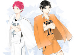 [쿠로바스] 타카오가 아카시처럼 져지 걸쳐주면 좋겠다