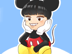 엑소 디즈니 캐릭터화