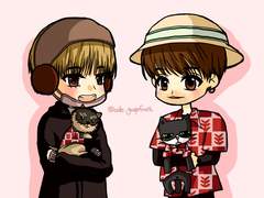 아차산 꼬질이와 하와이 꼬질이