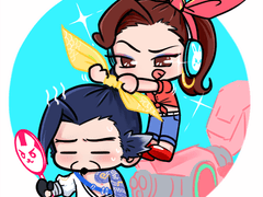 -리퀘로 그렸던거-