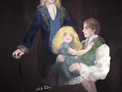 가족 초상화...