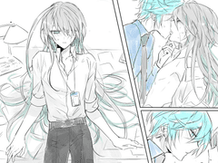 현대AU 1X3라인 설정 썰 낙서 모음