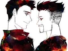 [낙서] 알렉매그 위주1