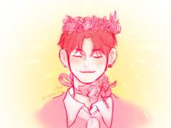 180425 여기에 꽃같이 피었다