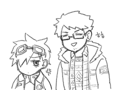 멜빈과 클리브와 잭 낙서 이것저것