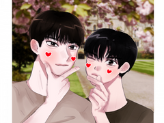 년딥 꽃요정 짧 만화 +럽스타그램