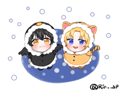 귀요미 2세들과 삼족오 아가븐♥