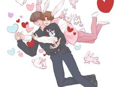 우진이에게 토끼10마리와 하트26개를 안겨준다