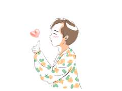 마우스로 그린거