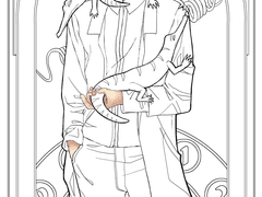 컬러링용 선 그림