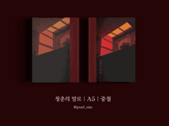 청춘의 말로｜A5｜중철