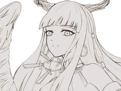 모리안 여신 선화