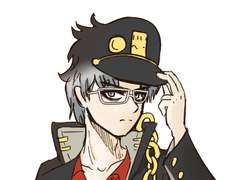 팬아트) 삼톡 조조에게 3부 죠죠 코트를 입혀보았다