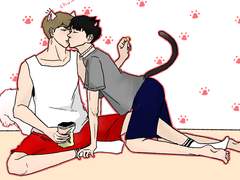 까망이가 원래 이렇게 애교가 많아요?