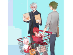 가쿠와 야마토가 텐과 리쿠랑 지내는 책