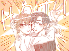 [옹년] ㅇi the운 날어l도 붙UH있을 水 있 = ㅇi YOU는 ㅂr로 L☆O☆V☆E