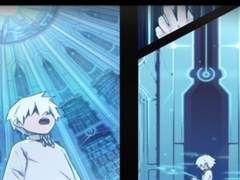 눈을 감아버린 아이