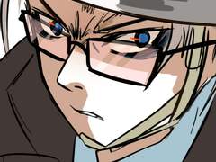 팬아트) 노려보는 조조