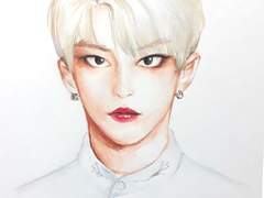 색연필로 돌아왔습니다