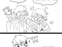 카자쿄코랑 순흑보고 그린그림