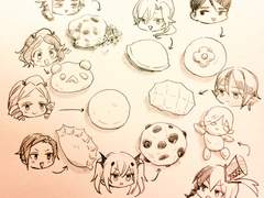 종세 흡혈귀들 송편 빚는거