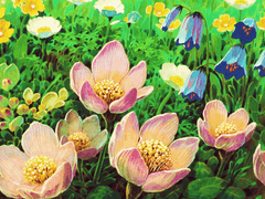 [플뢰에스] 핑크와 초록은 정말 잘 어울려!