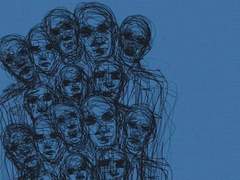 인형을 적시는 붉은 매화