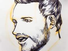 로키랑 프랫이랑 피터 낙서